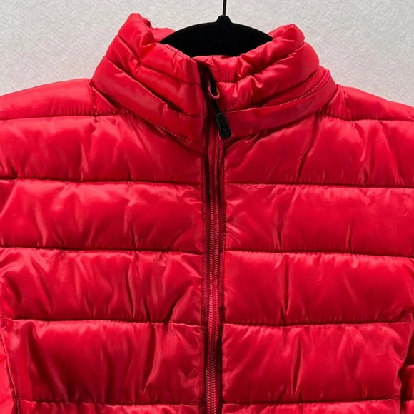 Boulder Gear Puffer Jacket Girls Sz S Full Zip Long Sleeve Insulated Outdoor Red - Picture 4 of 12